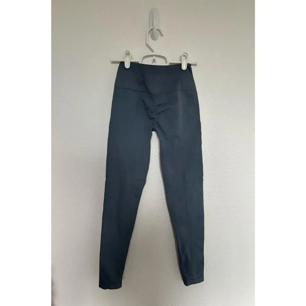 NUX Active Moderate Compression Leggings in Blue Slate - S